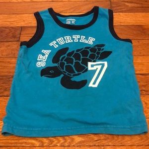 Sea turtle tank top